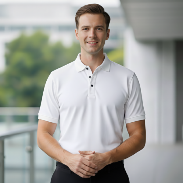 Mercer+Mettle Men's Stretch Heavyweight Pique Polo - MM1000