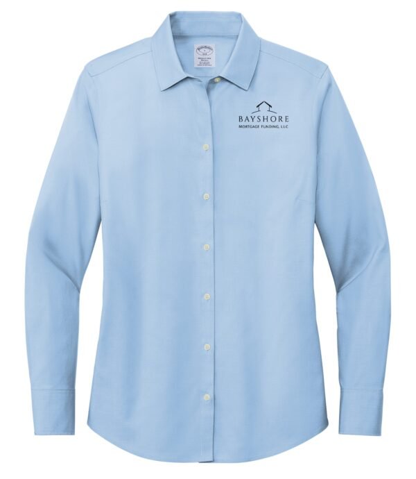 Brooks Brothers Women's Wrinkle Free Stretch Pinpoint Shirt - BB18001