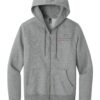 District Men’s Perfect Weight Fleece Full Zip Hoodie - DT1103