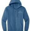 District Men’s Perfect Weight Fleece Full Zip Hoodie - DT1103