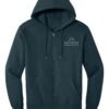 District Men’s Perfect Weight Fleece Full Zip Hoodie - DT1103