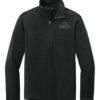 eb226_black_flat_front2 Eddie Bauer Men’s 1/2-Zip Microfleece Jackets - EB226