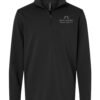 independent_trading_co__exp20pq_black_front_high_White_Logo Independent Trading Co. Men’s Perform Quarter-Zip Pullover - EXP20PQ