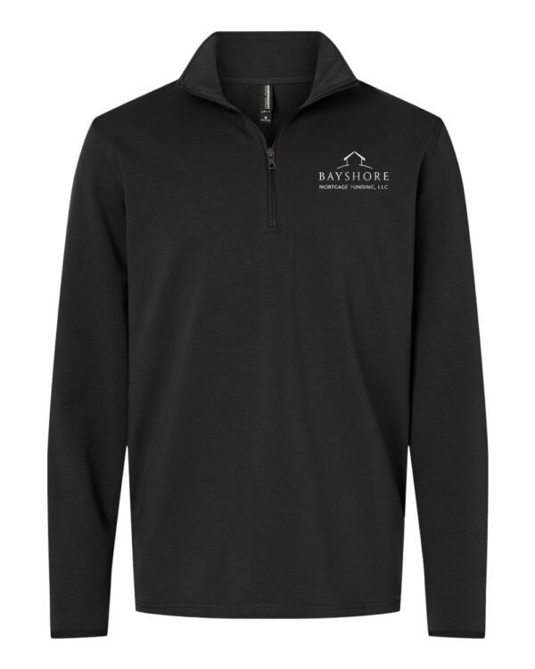 independent_trading_co__exp20pq_black_front_high_White_Logo Independent Trading Co. Men’s Perform Quarter-Zip Pullover - EXP20PQ