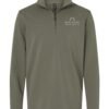 independent_trading_co__exp20pq_pine_front_high_White_Logo Independent Trading Co. Men’s Perform Quarter-Zip Pullover - EXP20PQ