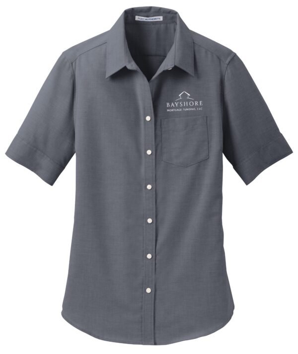 Port Authority Women's SuperPro Short Sleeve Oxford Shirt - L659