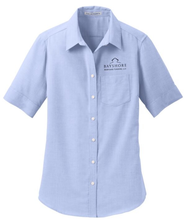 Port Authority Women's SuperPro Short Sleeve Oxford Shirt - L659