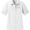 Port Authority Women's SuperPro Short Sleeve Oxford Shirt - L659