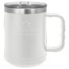 lcm114_blank_white_Silver_Logo 15 oz. Stainless Steel Coffee Tumblers