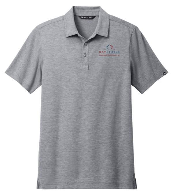 tm1maa369_light_grey_heather_flat_front_color_logo TravisMathew Men’s Sunnyvale Polo - TM1MAA369