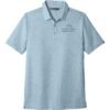 tm1mu412_allureheather_flat_front_Black TravisMathew Men's Oceanside Heather Polo - TM1MU412
