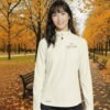Eddie Bauer Women’s 1/2-Zip Microfleece Jacket - EB227