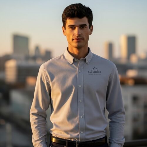 Mercer+Mettle Men's Long Sleeve Modern Oxford Shirt - MM2002