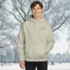 whisk_69d256fca0c32d6a57f44f94e5b3caebdr_color_logo Champion Men's Powerblend Pullover Hooded Sweatshirt - S700