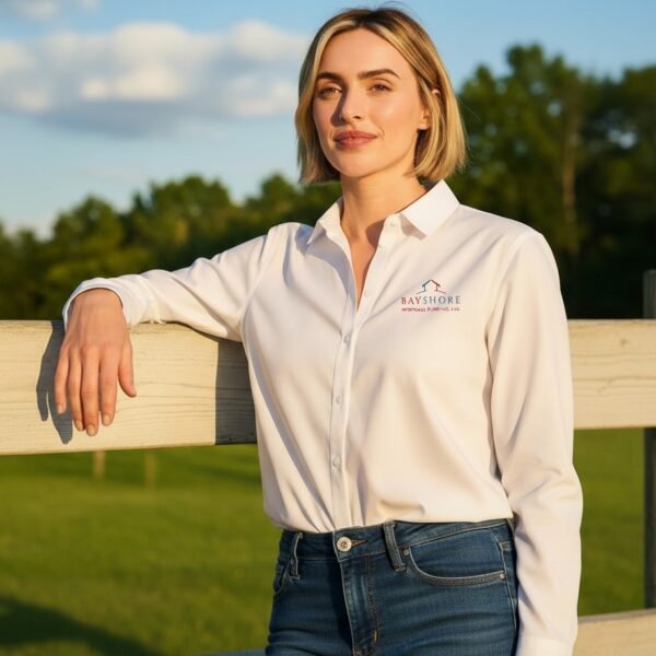 Brooks Brothers Women's Wrinkle Free Stretch Nailhead Shirt - BB18003