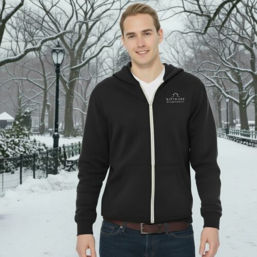 Bella + Canvas Unisex Triblend Fleece Full-Zip Hoodie - 3909