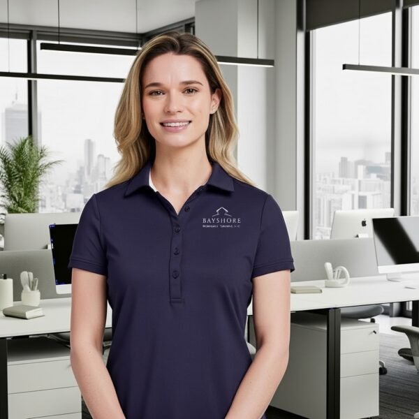 whisk_eca69b18523c16081034629cc292ca80dr Fairway & Greene Women's Claire Tech Polo - M32232