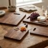 Walnut Cutting Boards with Handles