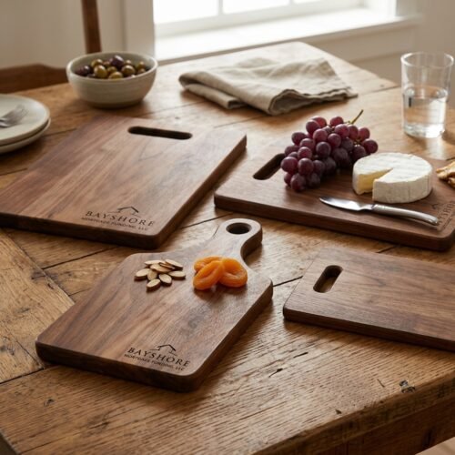 Walnut Cutting Boards with Handles