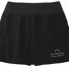 lst486_black_flat_back_bayshore_logo_for_printing___white__12_in_wide__white_logo Sport-Tek Women's Repeat Skort - LST486