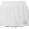 lst486_white_flat_front_bayshore_logo_for_printing__12_in_wide__color_logo Sport-Tek Women's Repeat Skort - LST486